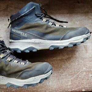 Merrell Waterproof Boots Men's Hiking Boots Size 9.5